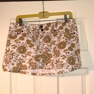 Abercrombie and Fitch denim mini skirt